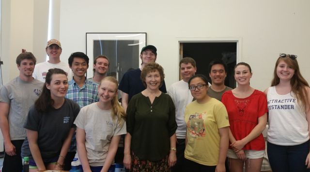 Picture of Asian Studies class at W & L University
